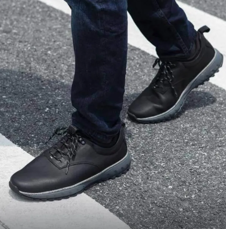 Antibakterielle Leder Outdoor Casual Herrenschuhe