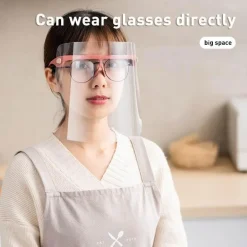 Antibeschlag-Gesichtsschutz zum Kochen – Transparenter Lebensmittelsicherheitsschutz