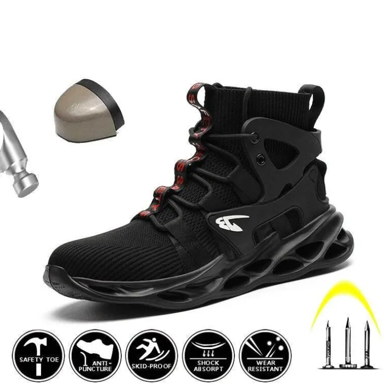 Anti-Ermüdungs-Winter-Industrieschuhe - Bequeme Arbeitsstiefel