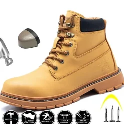 Anti-Ermüdungs-Winter-Industrieschuhe - Bequeme Arbeitsstiefel