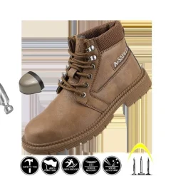 Anti-Ermüdungs-Winter-Industrieschuhe - Bequeme Arbeitsstiefel