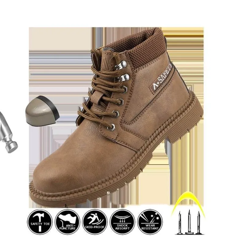 Anti-Ermüdungs-Winter-Industrieschuhe - Bequeme Arbeitsstiefel