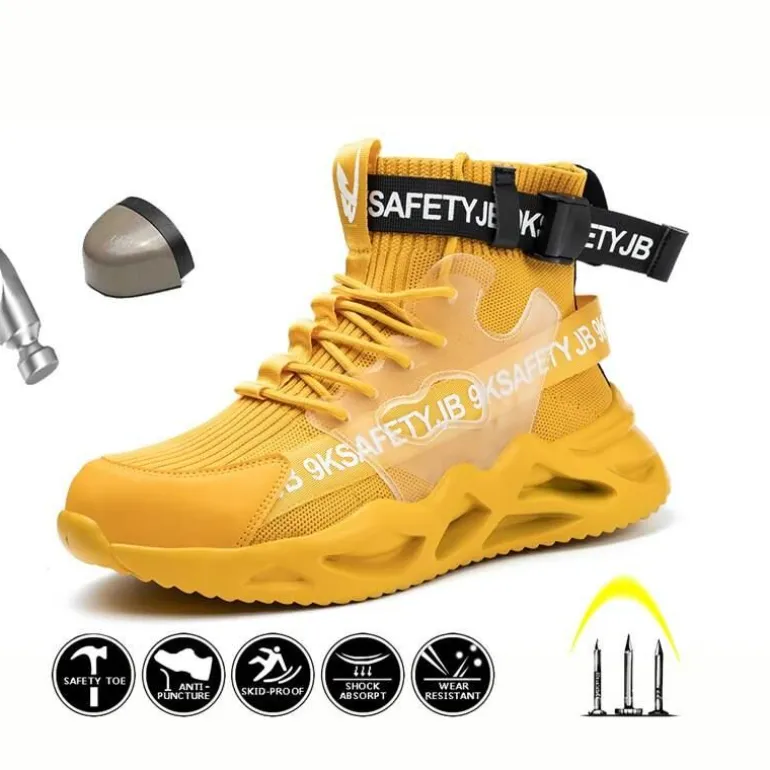 Anti-Ermüdungs-Winter-Industrieschuhe - Bequeme Arbeitsstiefel