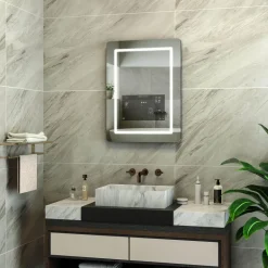 Anti-Fog LED Wall Mirror - Smart Bathroom Mirror Design