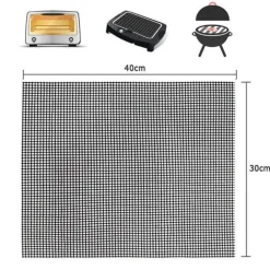 Antihaftbeschichtete BBQ-Grillmatte – wiederverwendbares Grillzubehör