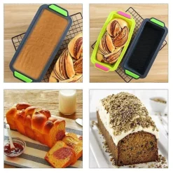 Antihaftbeschichtete Brotbackform – hitzebeständiges Küchenwerkzeug