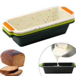 Antihaftbeschichtete Brotbackform – hitzebeständiges Küchenwerkzeug