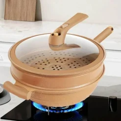 Antihaftbeschichtete Druckbratpfanne – Ultimatives Küchenkochgeschirr