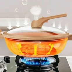 Antihaftbeschichtete Druckbratpfanne – Ultimatives Küchenkochgeschirr