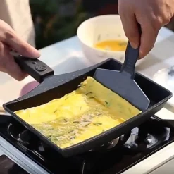 Antihaftbeschichtete Eierrollpfanne – Kochgeschirr zum einfachen Eierkochen