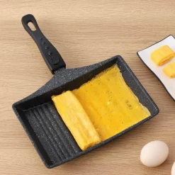 Antihaftbeschichtete Eierrollpfanne – Kochgeschirr zum einfachen Eierkochen