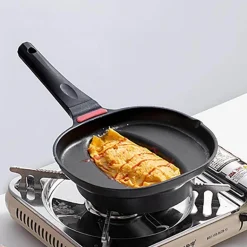 Antihaftbeschichtete Omurice-Pfanne – Kochgeschirr im japanischen Stil
