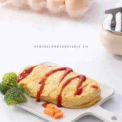 Antihaftbeschichtete Omurice-Pfanne – Kochgeschirr im japanischen Stil