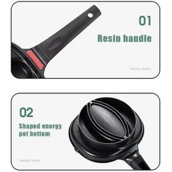 Antihaftbeschichtete Omurice-Pfanne – Kochgeschirr im japanischen Stil