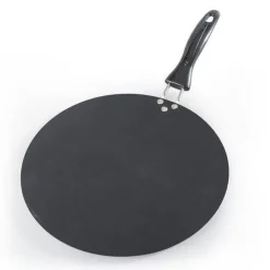 Antihaftbeschichtete schwarze Pfannkuchenpfanne aus Eisen – langlebiges rundes Kochgeschirr