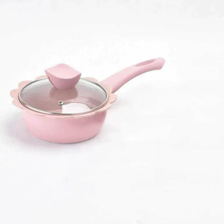 Antihaftbeschichteter Babynahrungstopf – 16 cm großer Kochtopf aus Maifan-Stein