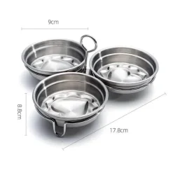 Antihaftbeschichteter Eierbereiter in Herzform – einfach zu verwendender Keksbereiter