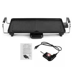 Antihaftbeschichteter Elektrogrill für den Innenbereich – rauchfreies, einfaches Kochgerät