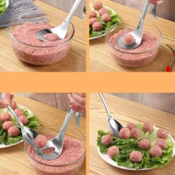 Antihaftbeschichteter Fleischbällchen-Löffel – Easy Cook Küchenwerkzeug