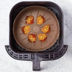 Antihaftbeschichteter Luftfritteusenkorb – wiederverwendbares Kochzubehör für einfaches Kochen