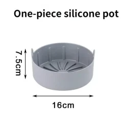 Antihaftbeschichteter Luftfritteusenkorb – wiederverwendbares Kochzubehör für einfaches Kochen