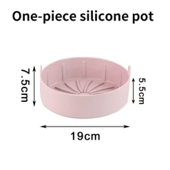 Antihaftbeschichteter Luftfritteusenkorb – wiederverwendbares Kochzubehör für einfaches Kochen