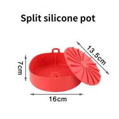 Antihaftbeschichteter Luftfritteusenkorb – wiederverwendbares Kochzubehör für einfaches Kochen