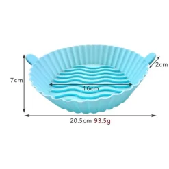 Antihaftbeschichteter Luftfritteusenkorb – wiederverwendbares Kochzubehör für einfaches Kochen