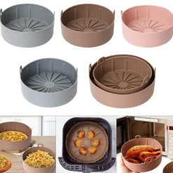 Antihaftbeschichteter Luftfritteusenkorb – wiederverwendbares Kochzubehör für einfaches Kochen