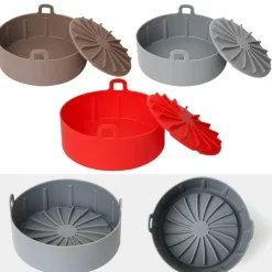 Antihaftbeschichteter Luftfritteusenkorb – wiederverwendbares Kochzubehör für einfaches Kochen