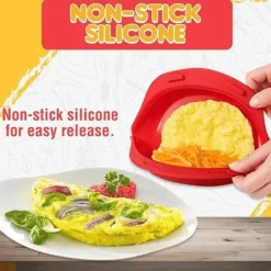 Antihaftbeschichteter Omelett-Maker für die Mikrowelle – Eierkocher