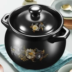 Antihaftbeschichteter Schmortopf aus Keramik – vielseitiger Suppentopf für die Hausmannskost