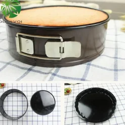 Antihaftbeschichtetes Chiffon-Kuchenform-Set aus Edelstahl für perfektes Backen