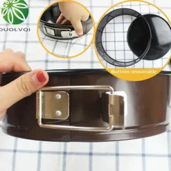 Antihaftbeschichtetes Chiffon-Kuchenform-Set aus Edelstahl für perfektes Backen