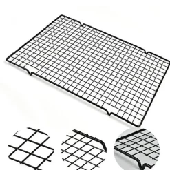 Antihaftbeschichtetes Kühlgitter aus Edelstahl für Desserts und Gebäck