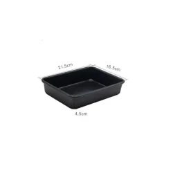 Antihaftbeschichtetes Kuchenbackblech aus Karbonstahl, langlebiges Backgeschirr für perfekte Brotformen