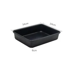 Antihaftbeschichtetes Kuchenbackblech aus Karbonstahl, langlebiges Backgeschirr für perfekte Brotformen