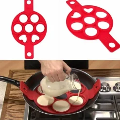 Antihaftbeschichtetes Pfannkuchen-Eier-Maker-Gerät – Einfaches Frühstückskochgeschirr