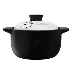 Antihaft-Bratpfanne im Panda-Design – Kochgeschirr im japanischen Stil