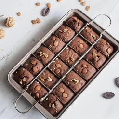 Antihaft-Kuchenform mit 18 Mulden – Professionelles Backgeschirr