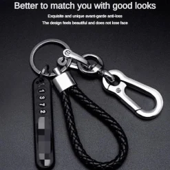 Anti-Lost-Schlüsselanhänger mit Telefon-ID-Tag, Schlüsselfinder-Zubehör