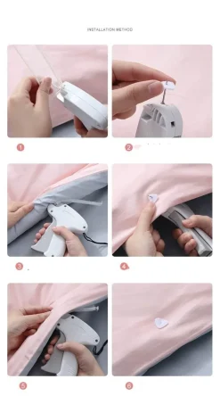 Anti-Rutsch-Bettbezug-Clips – selbstklebende Bettbezüge