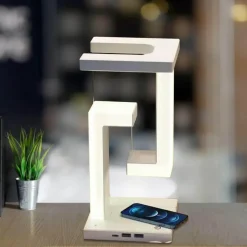 Anti-Schwerkraft-Nachtlampe mit kabelloser Aufladung – Modernes Wohndekor