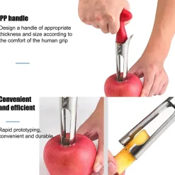 Apfelkern-Entferner aus Edelstahl