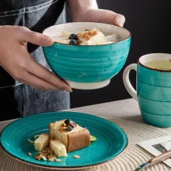 Aqua Porzellan Tafelservice - Elegantes Geschirr fürs Esszimmer