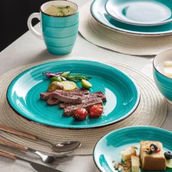 Aqua Porzellan Tafelservice - Elegantes Geschirr fürs Esszimmer