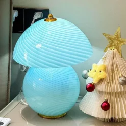 Aquamarine Tischlampe - Elegante Wohnbeleuchtung Dekor