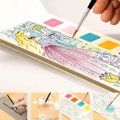 Aquarellfarben-Set für Kinder – Kreativer Kunstbedarf für junge Künstler