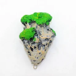 Aquarium-Dekor – Thema „Fliegende Felsen, Meer, Berge“