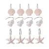 Archipelago Shower Curtain Hooks - Decorative Bathroom Accessories